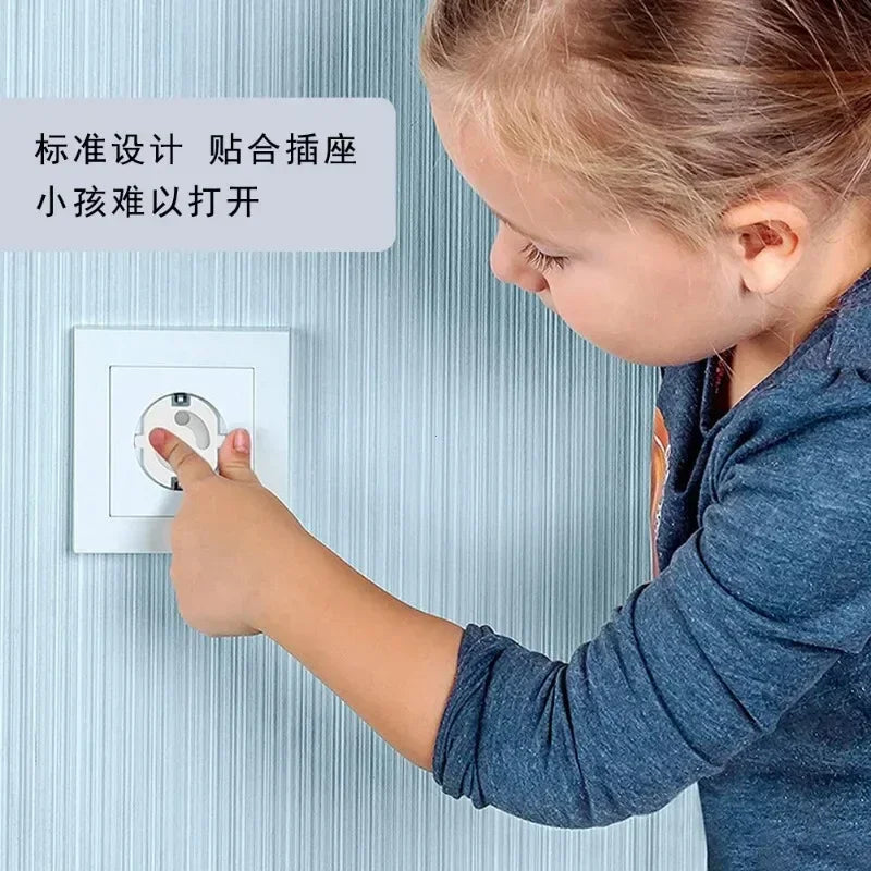 Baby Safety Socket Covers 10Pcs Electrical Plastic Outlet Protectors Child Safe Socket Security Protection