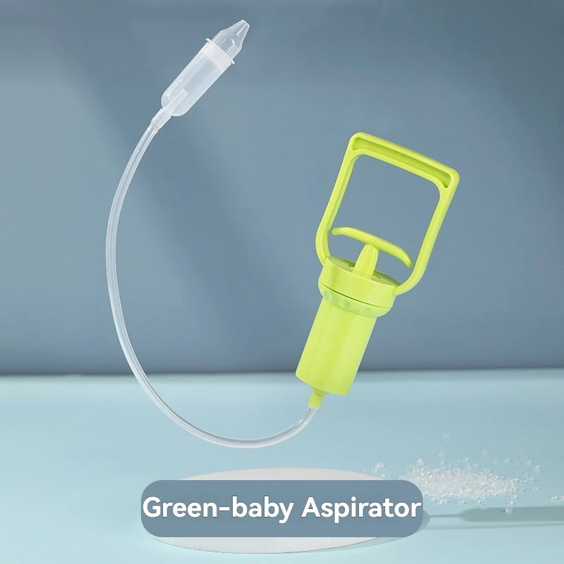 Baby Nasal Aspirator Powerful Hand Pump Safe Comfortable Nose Cleaner for Newborns Toddlers Kids Congestion Relief Mucus Remover