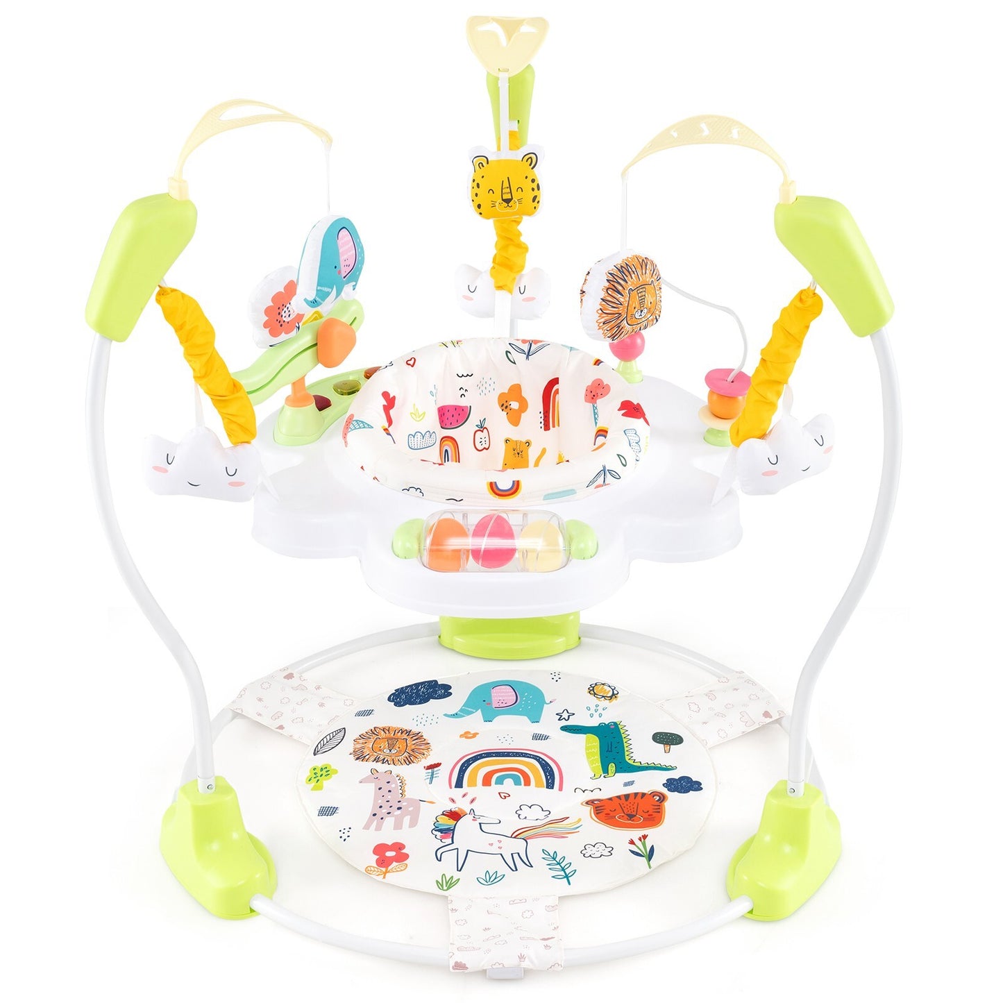 Baby Hopser Baby Sky Jumperoo Lauflernhilfe Verstellbar + Spielzeuge & Spieluhr