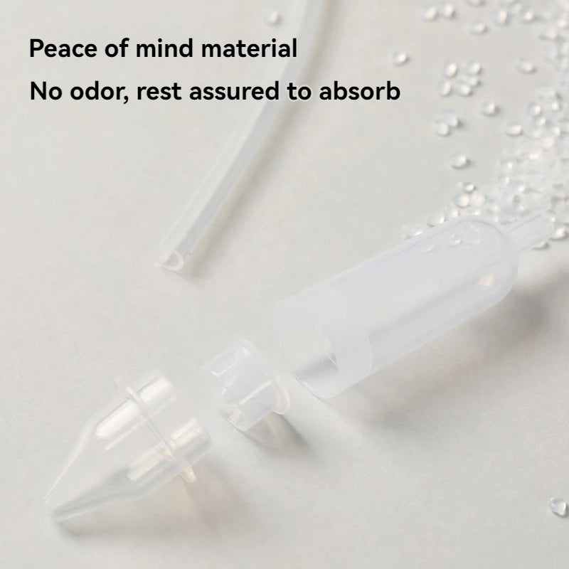 Baby Nasal Aspirator Powerful Hand Pump Safe Comfortable Nose Cleaner for Newborns Toddlers Kids Congestion Relief Mucus Remover