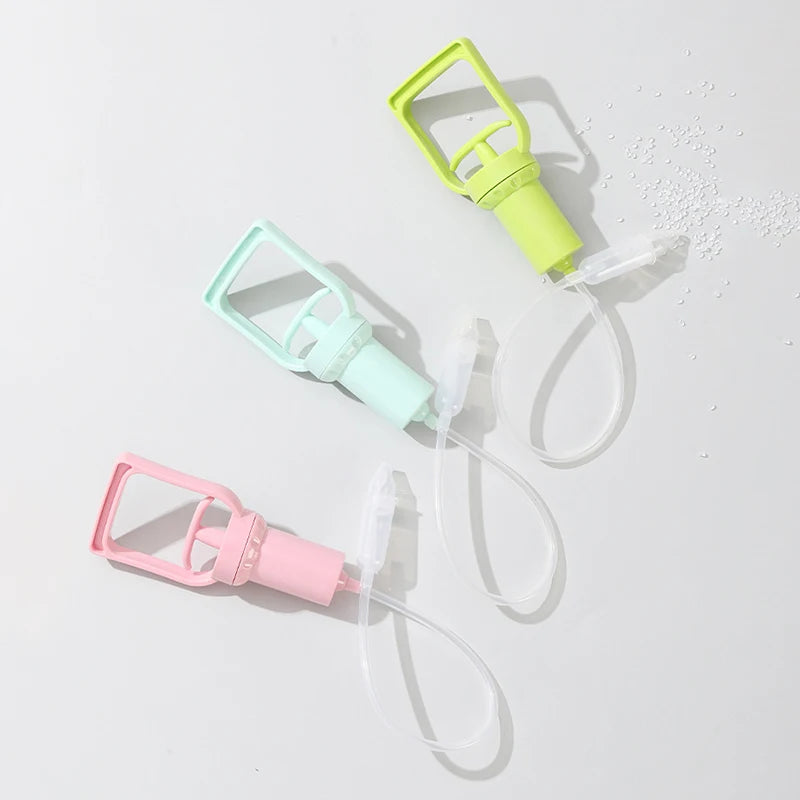 Baby Nasal Aspirator Powerful Hand Pump Safe Comfortable Nose Cleaner for Newborns Toddlers Kids Congestion Relief Mucus Remover