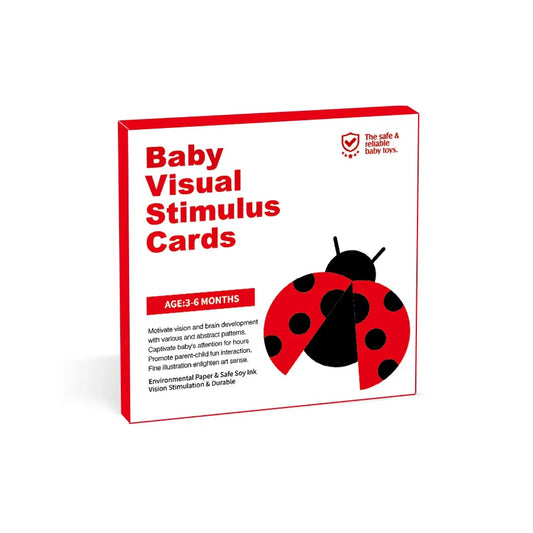 Baby Visual Stimulation Cards High Contrast Flashcards for Newborns 0–36 Months | Infant Sensory Toys Early Learning Toy