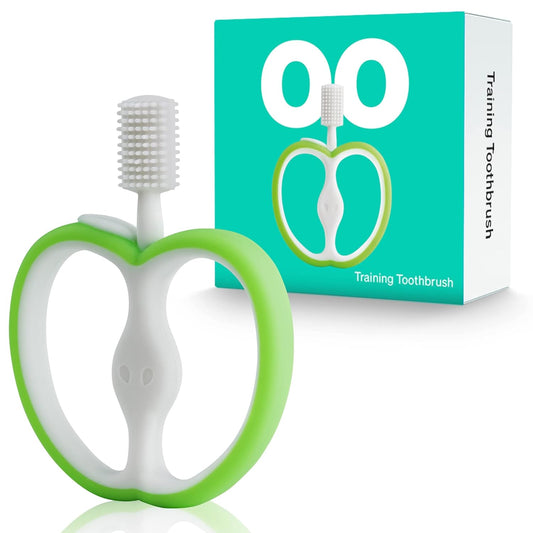 Beißring Baby Von Lovenoobs™, BPA/BPS Frei Einfach Zu Reinigen, Zahnungshilfe, Greifling, Silikon Zahnbürste, Beißspielzeug, Spielzeug, Unisex, Teether, Grün